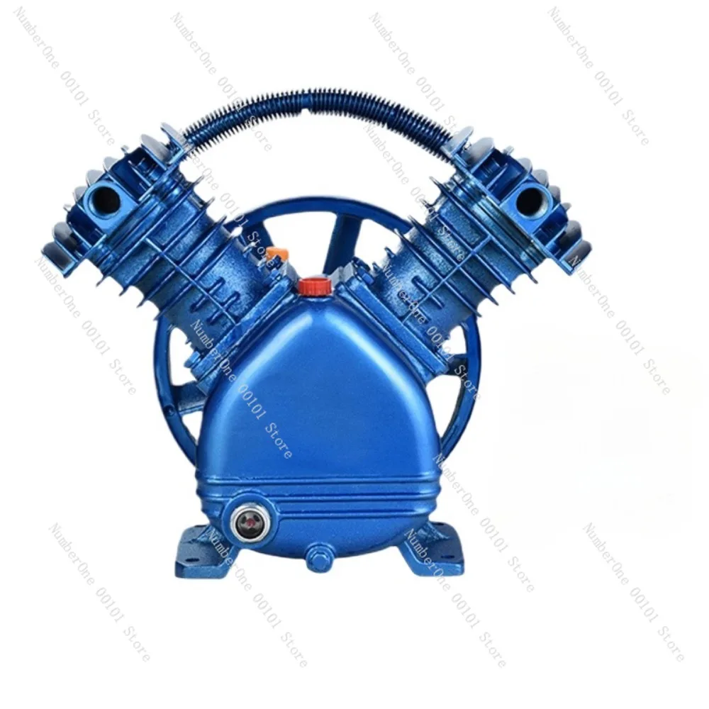 Air Compressor Head double Cylinder Triplex Air Pump Head Pump Head Spray Paint Auto Repair Industrial Grade air Compressor Host