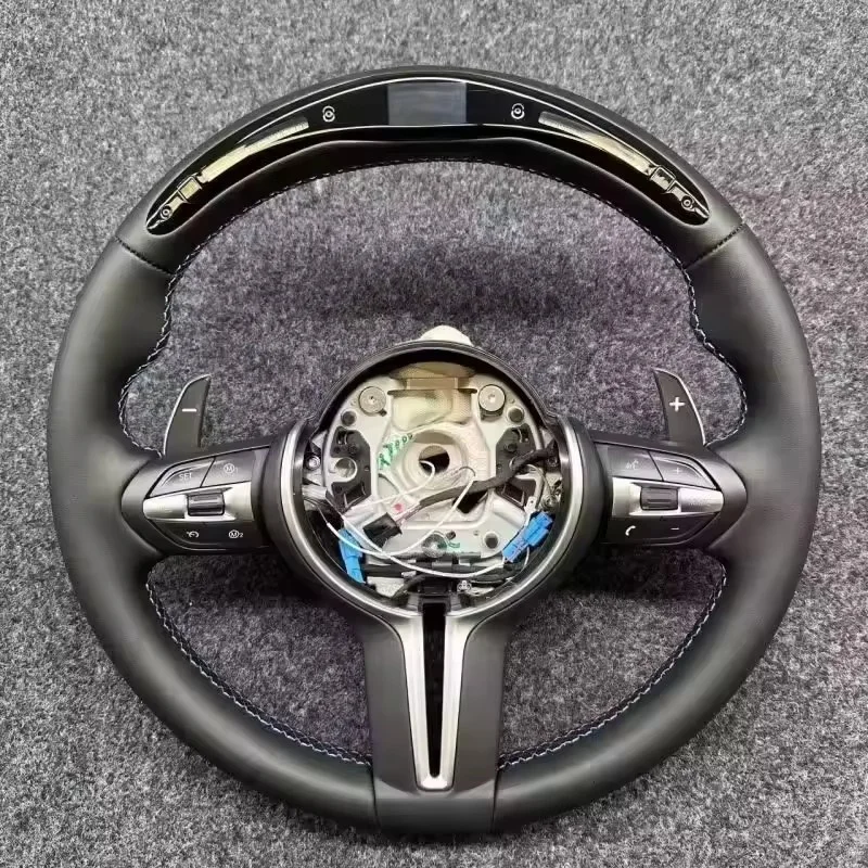 Car Steering Wheel Microfiber Leather For BMW BMW F30 F10 F15 F36 F20 F22 F25 F32 M3 M5 X5 E46 E70 E90 M Interior Accessories