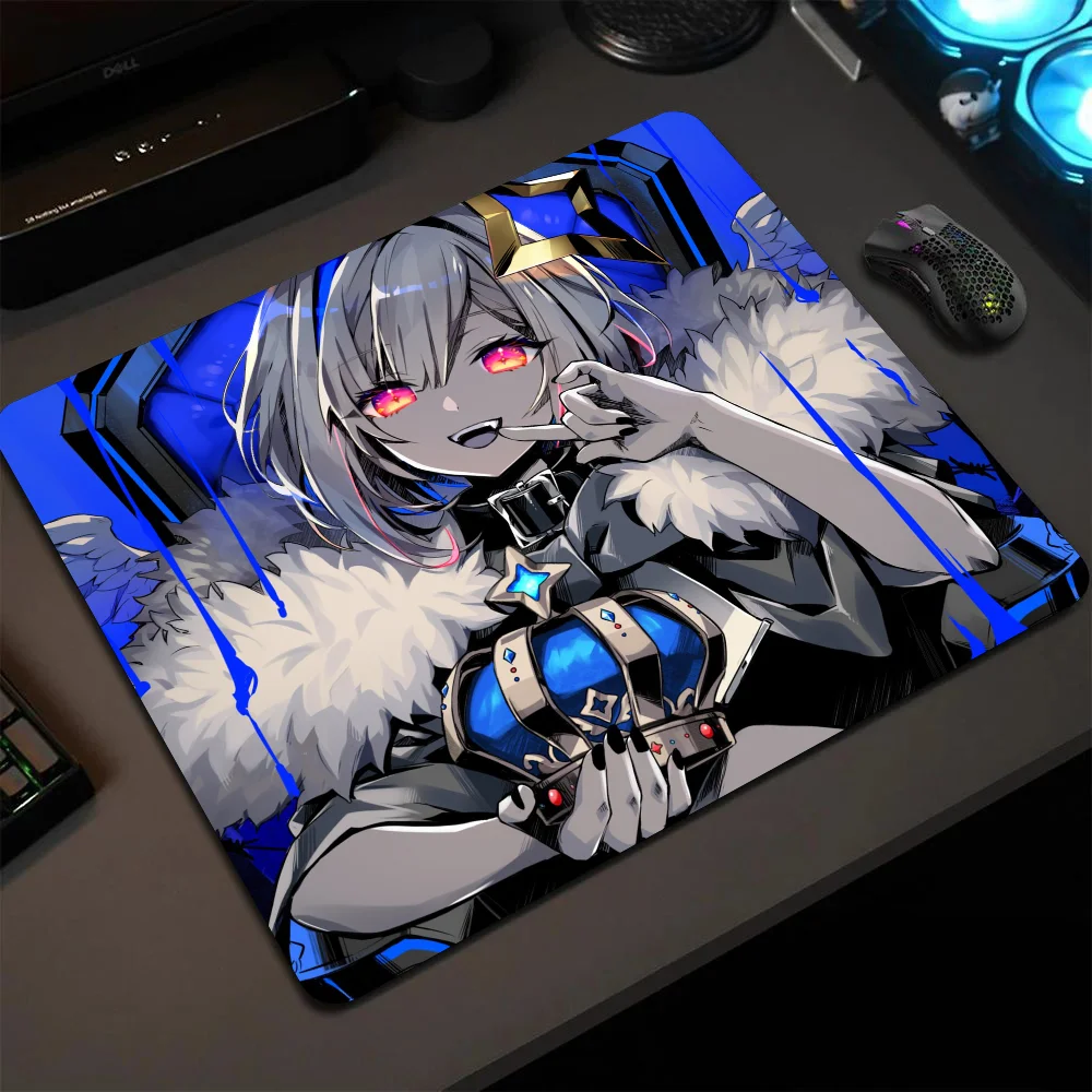 Kanata Amane Hololive Girl Anime Mousepad Small LockEdge Mouse Pad For Gamers Computer Desk Pad Anti-slip Rubber