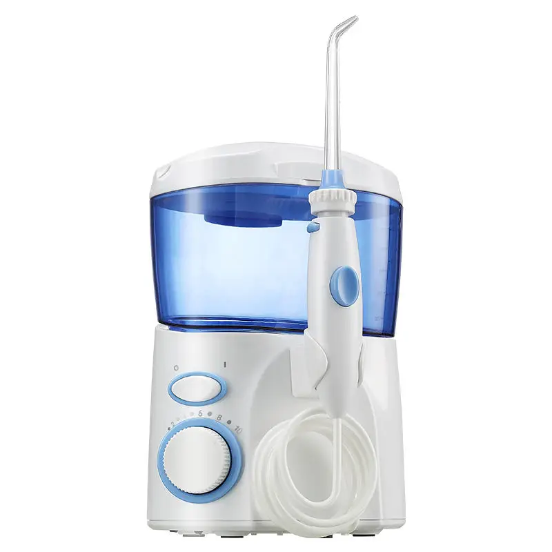 

Tooth Cleaning Electric Dental Flosser 600ml Oral Irrigator Rechargeable Home Cordless Water Flosser