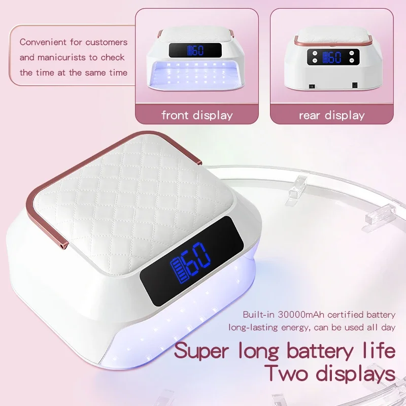 hot style 218w competitive price coldress rechargeable nail led lamp custom cheap wholesale price dryer nail glue dryer