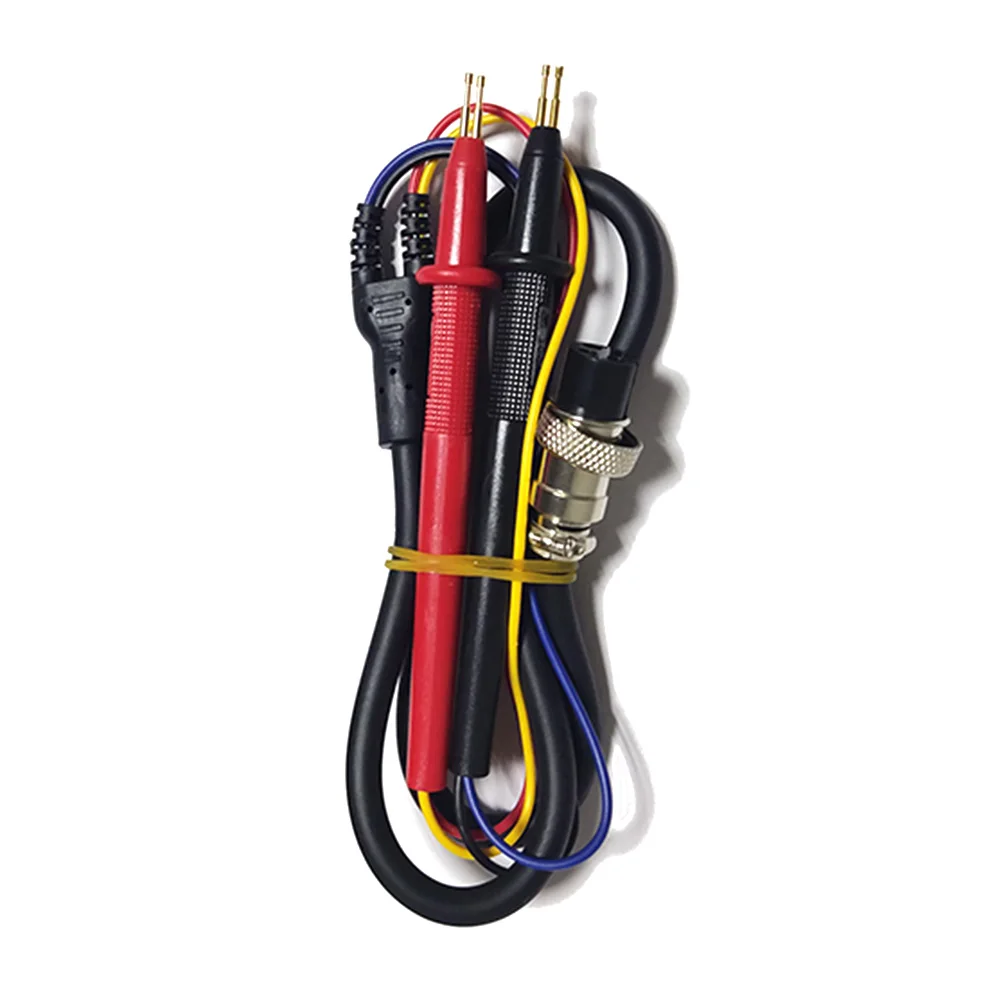 Imagem -06 - Bateria Medidor de Resistência Interna Kelvin Clip Testing Probe Pen Acessório Conector Redondo Rc3563 Yr1035 18650 26650