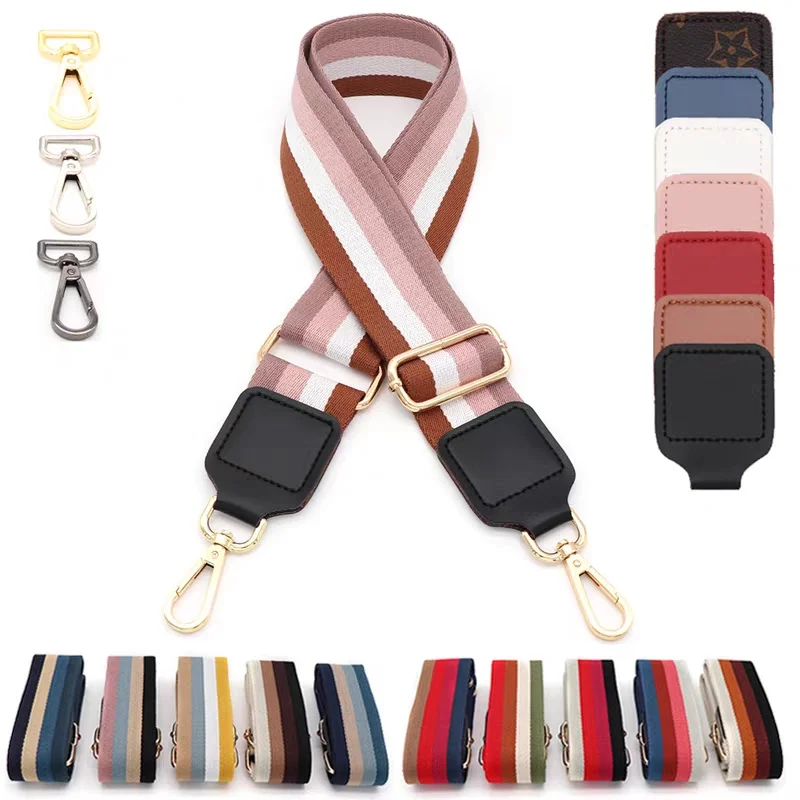 Bolso ancho con estampado de colores para mujer, correa de repuesto ajustable con patrón de cebra, cinturón, bolso de hombro ancho, accesorios