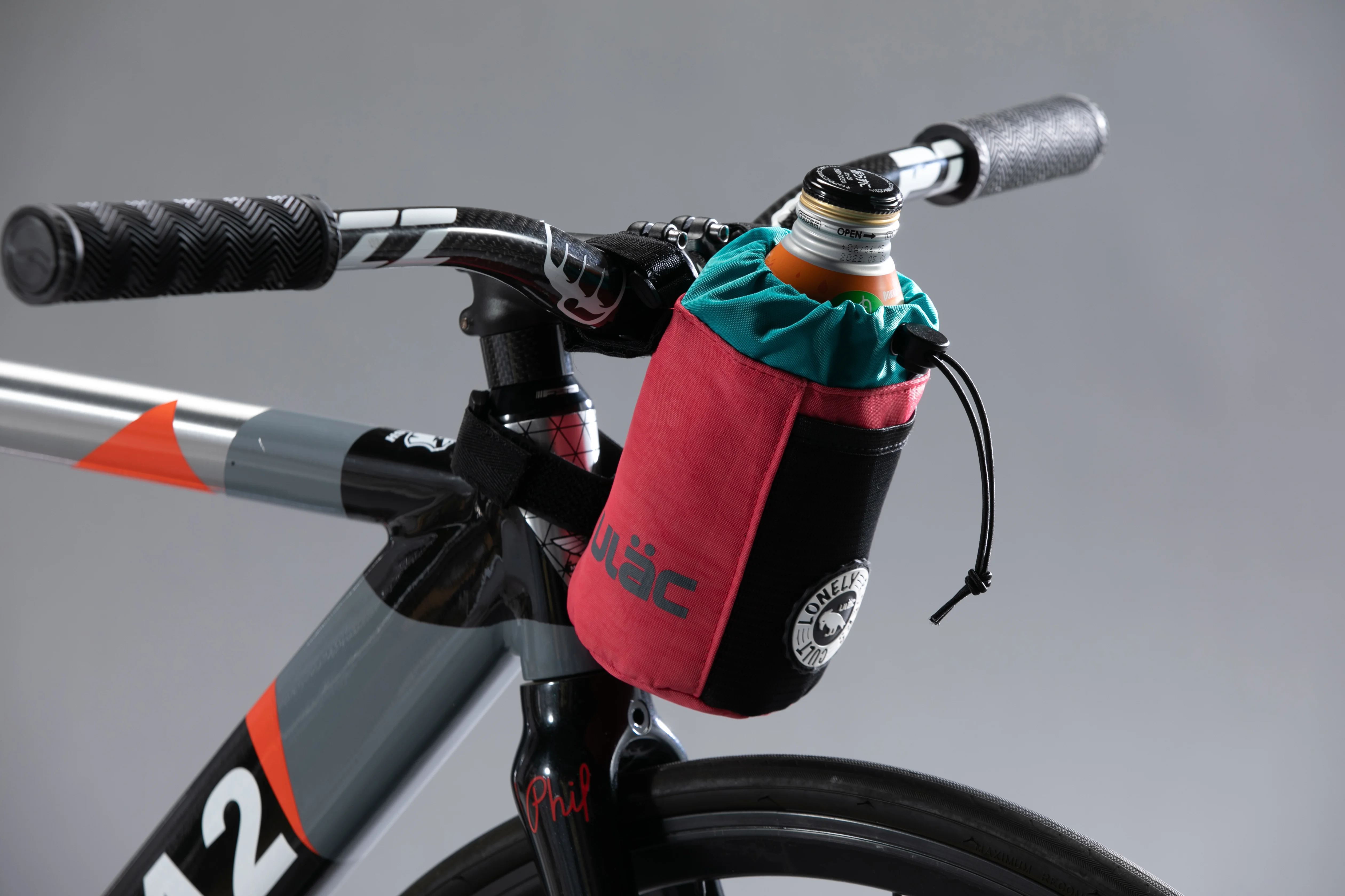 ULAC Fahrrad-Lenkertasche, 1/1,1 l, MTB, Rennrad, Roller, C-HOLD, wasserdichte Vorbautasche, Radfahren, Wasserflaschentasche mit abnehmbarem Streifen – Detail 35