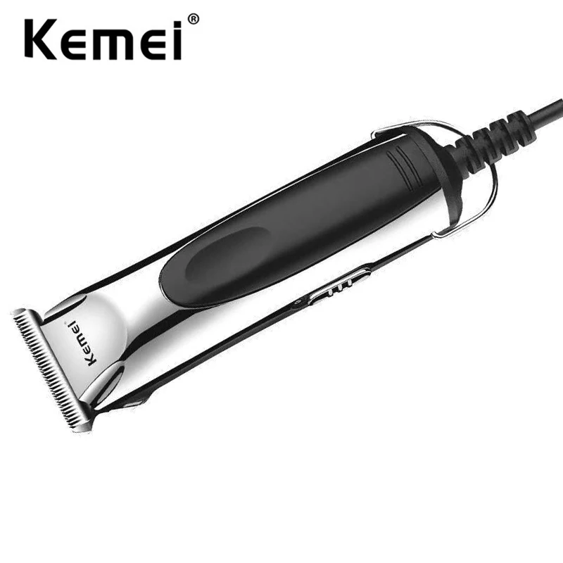 

Профессиональный триммер для волос Kemei 850, проводная машинка для стрижки волос для мужчин, электрическая машинка для стрижки волос с питанием от сети, детский набор для домашней стрижки
