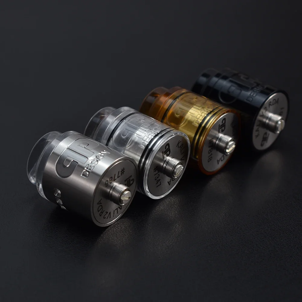 WolfCoolVape QP Kali V2 RDA | 25mm PC PEI Dual Coils Vape Rebuildable Atomizer