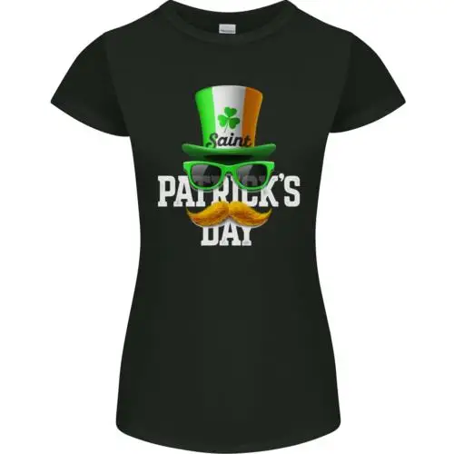 St Patricks Day Disguise Funny Irish Womens Petite Cut T-Shirt