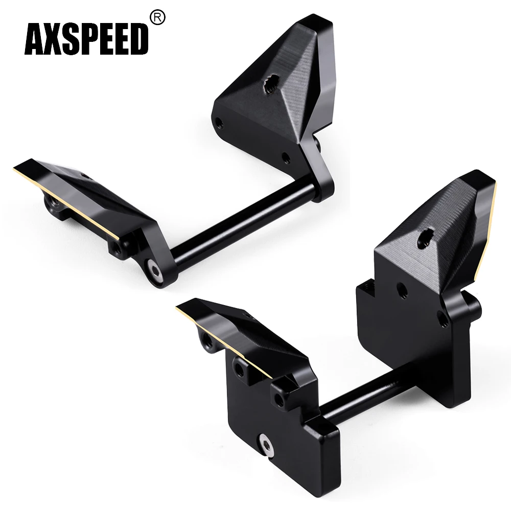 

Латунные противовесы AXSPEED, передние и задние башни с амортизатором для TRX-4M High Trail K10 Pickup F150 1/18, детали для обновления радиоуправляемого автомобиля