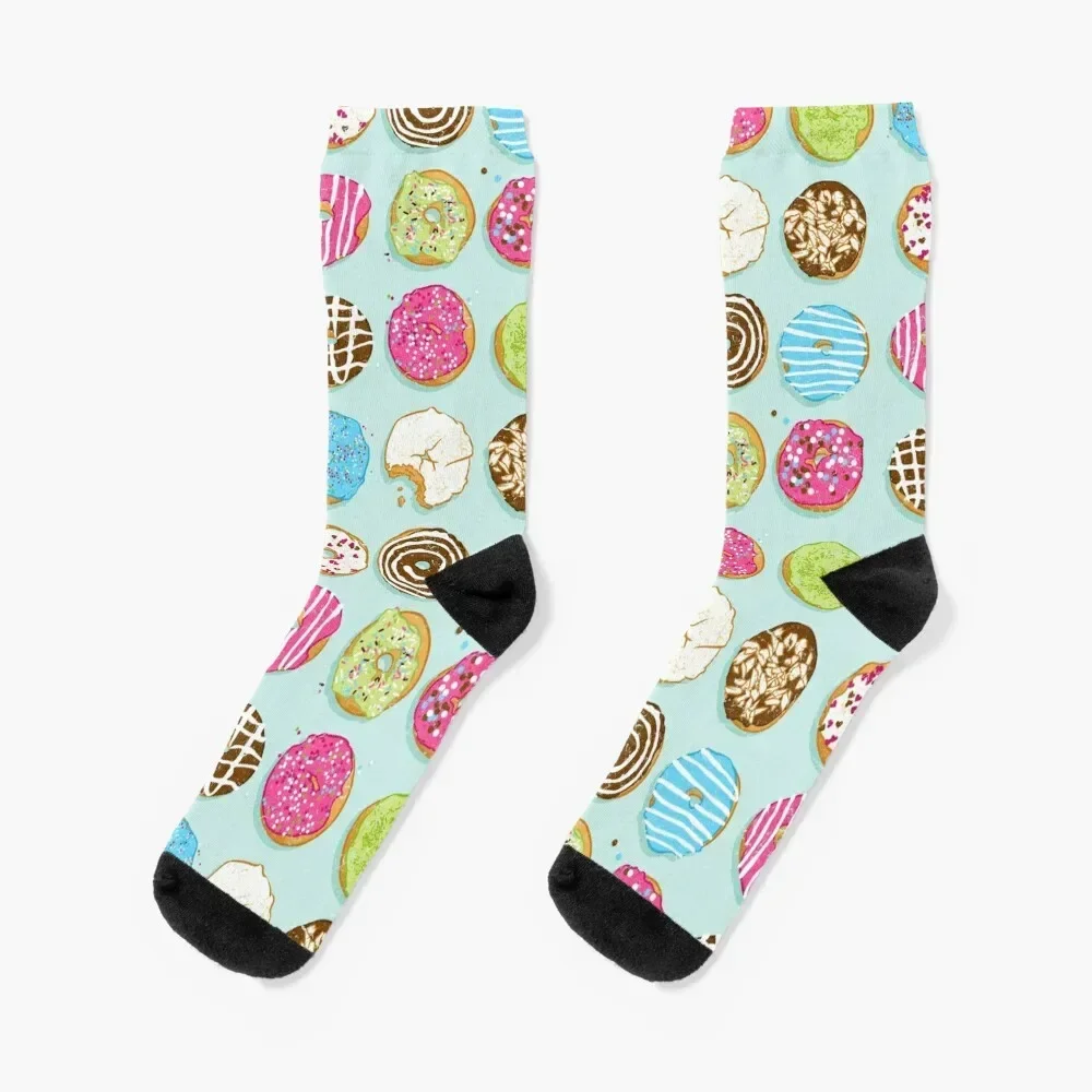 Sweet donuts Socks sport luxury Hiking boots Woman Socks Men's