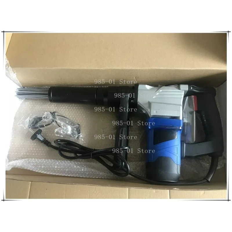 Hand-Held Electric Needle Scaler, 1100W Rust Removal Cleaning Machine 110V/220V