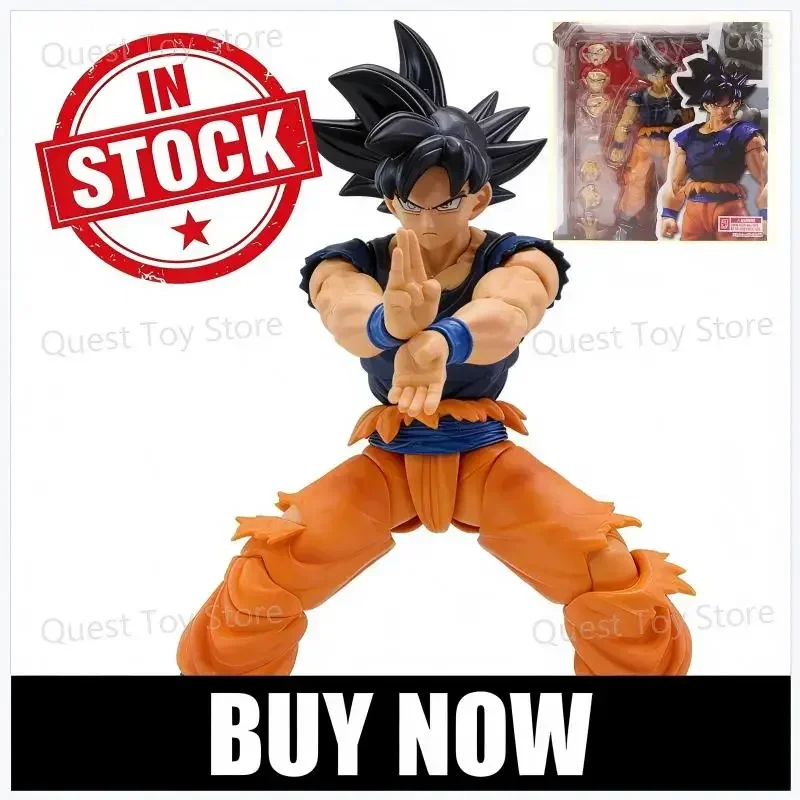 

IN STOCK Dragon Ball Figures Super Son Goku Migatte No Goku Kizashi Action Figure Joint Movable Collection Doll Birthday Gift