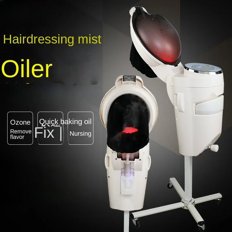 Hair styling and oil baking machine, ozone mist machine, dedicated to hair salon care