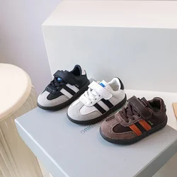 Baskets décontractées pour enfants, chaussures de planche respirantes, chaussures de sport pour petits enfants, mode pour garçons et filles, printemps et automne, nouveau