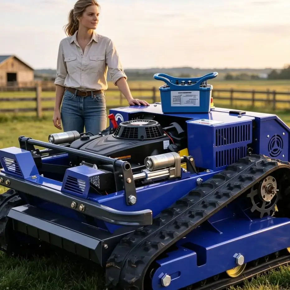 Customized Household Garden Lawn Mower Petrol Cordless Rechargeable Robot RC Remote‑Controlled Grass Cutting Mower