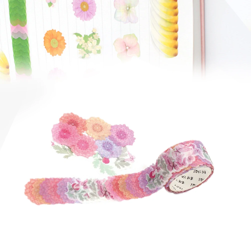 

Petal Stickers Flower Scrapbook Japanese-style Tape Journaling Aesthetic Crafts