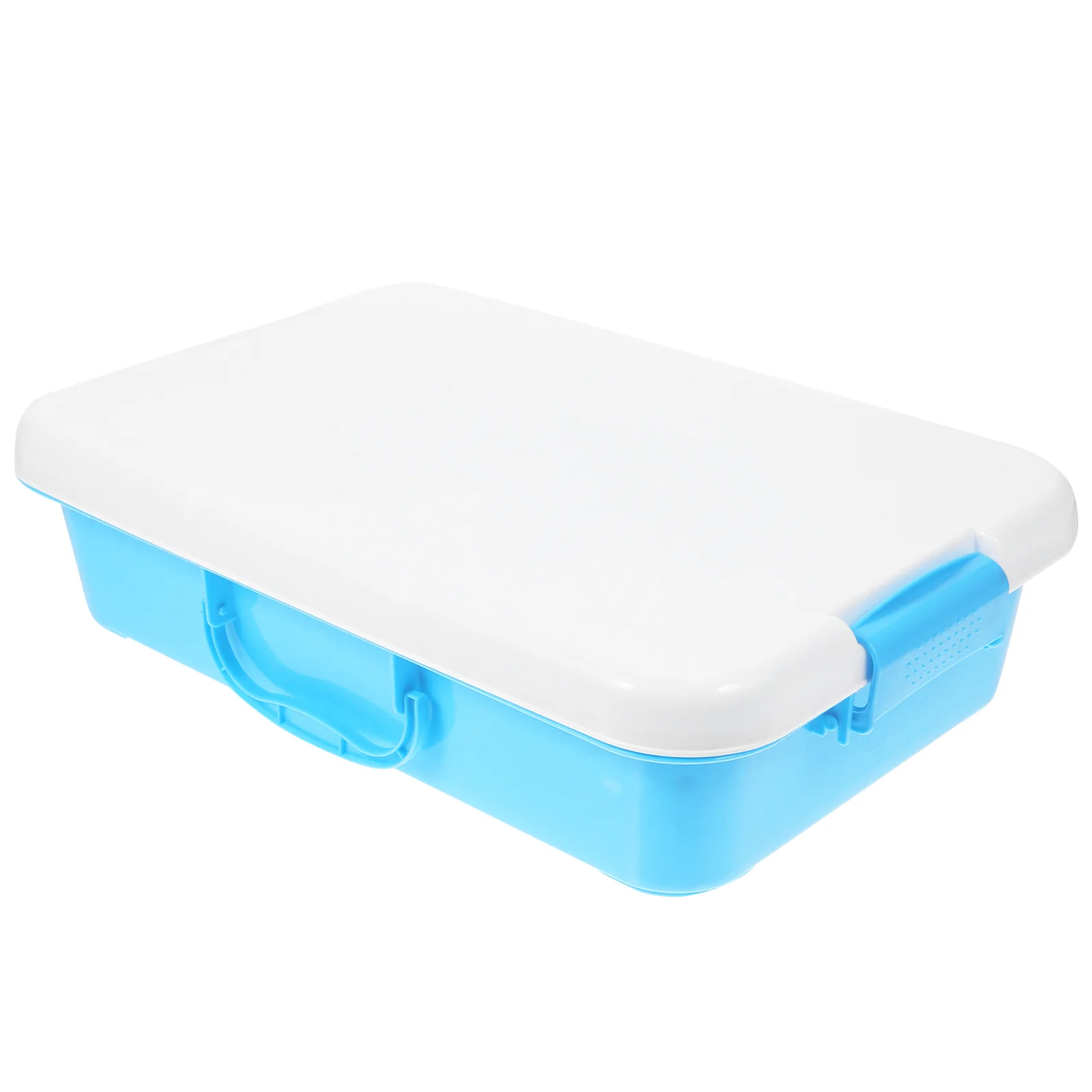 Baby Toys Portable Sandbox Tray Handheld For Kids Children Blue Outdoor Activities