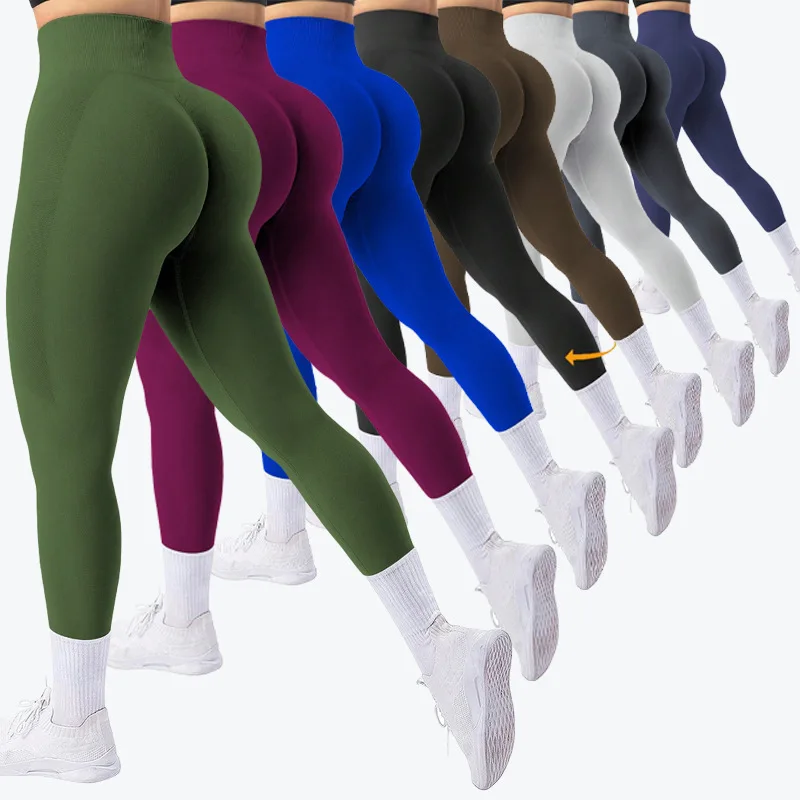 

Women Seamless Hip Lifting Women Seamless Sports Leggings High Waist Fitness Leggings Push Up Yoga Leggings Gym Clothing Sports