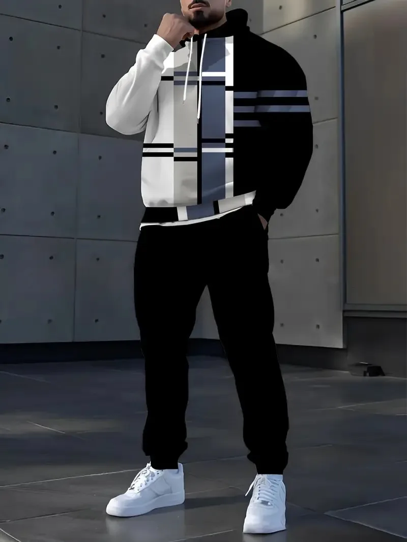 يتميز المجموعة الرجالية الجديدة لربيع وخريف 2025 بطباعة ثلاثية الأبعاد عصرية وناعمة ومريحة #5