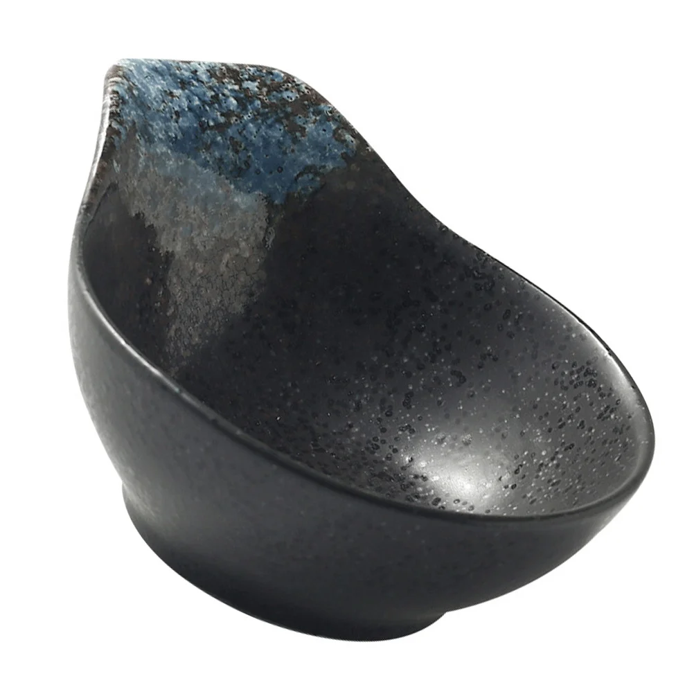 

Ceramic Sauce Dish Thick Stable Seasoning Bowl for Kitchen Home Outdoor Bbq Picnic Condiment Tray Snack Holder