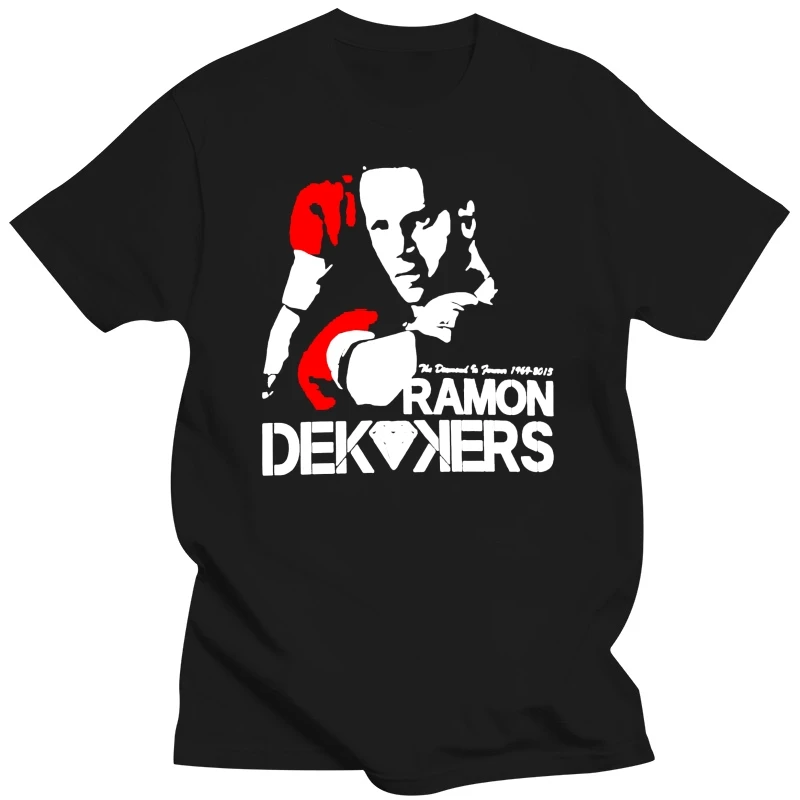 Hot Rip Ramon Dekkers The Diamond Muaythai Thai boxing Black Men's Tshirt S-3XL