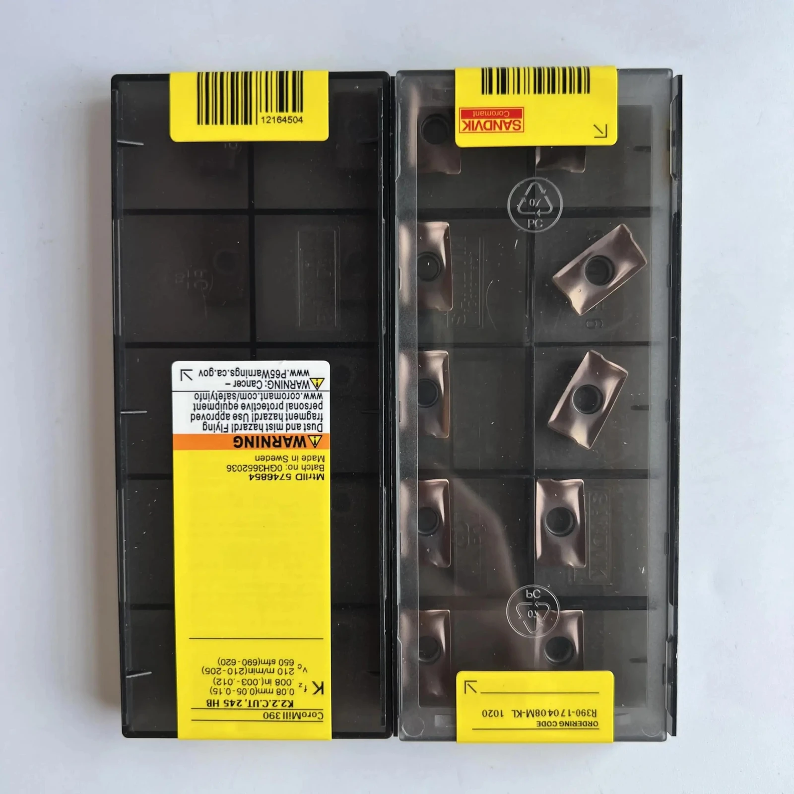 

R390-170408M-KL 1020 /Original genuine CNC alloy blade 10 PCS
