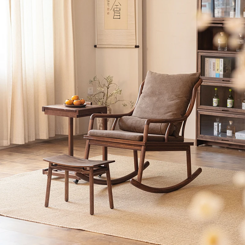 

Minimalist Living Room Chairs Relaxing Vintige Recliner Rocking Chairs Adult Armchair Comfy Cadeiras De Sala De Estar Furniture