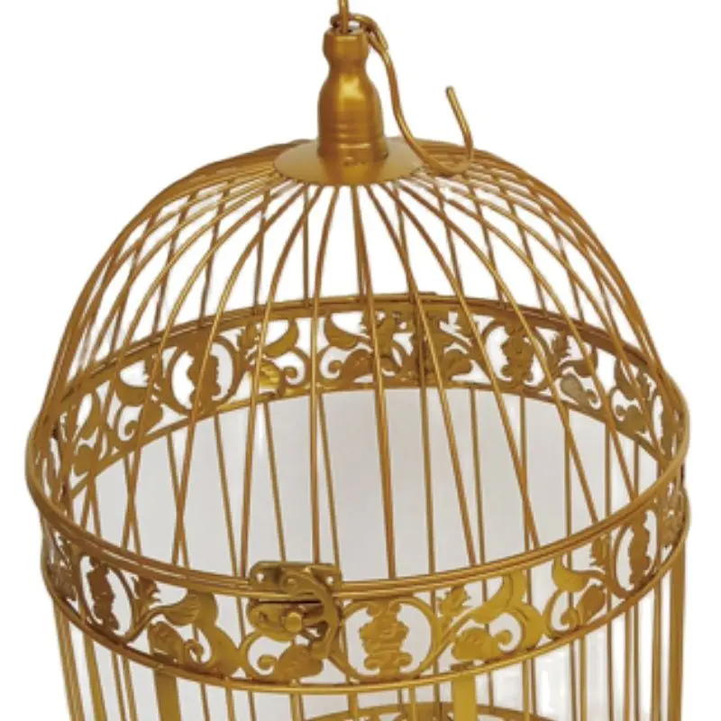 Iron Bird Cage Decoration Family  Cage Hanging Flower Frame Bird Cage Prop Wedding bird cage decoration