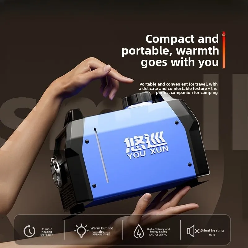 12V 24V Mini All In One Diesel Parking Heater for Small Truck Van RV Car