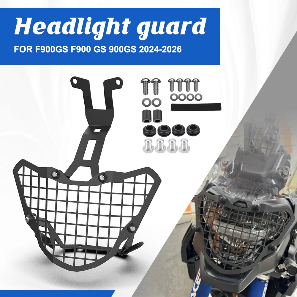 

Headlight Grille Guard Protector FOR BMW F900GS F900 GS 900GS 2024 2025 2026 F900 GS Front Headlamp Cover Motorcycle Accessories