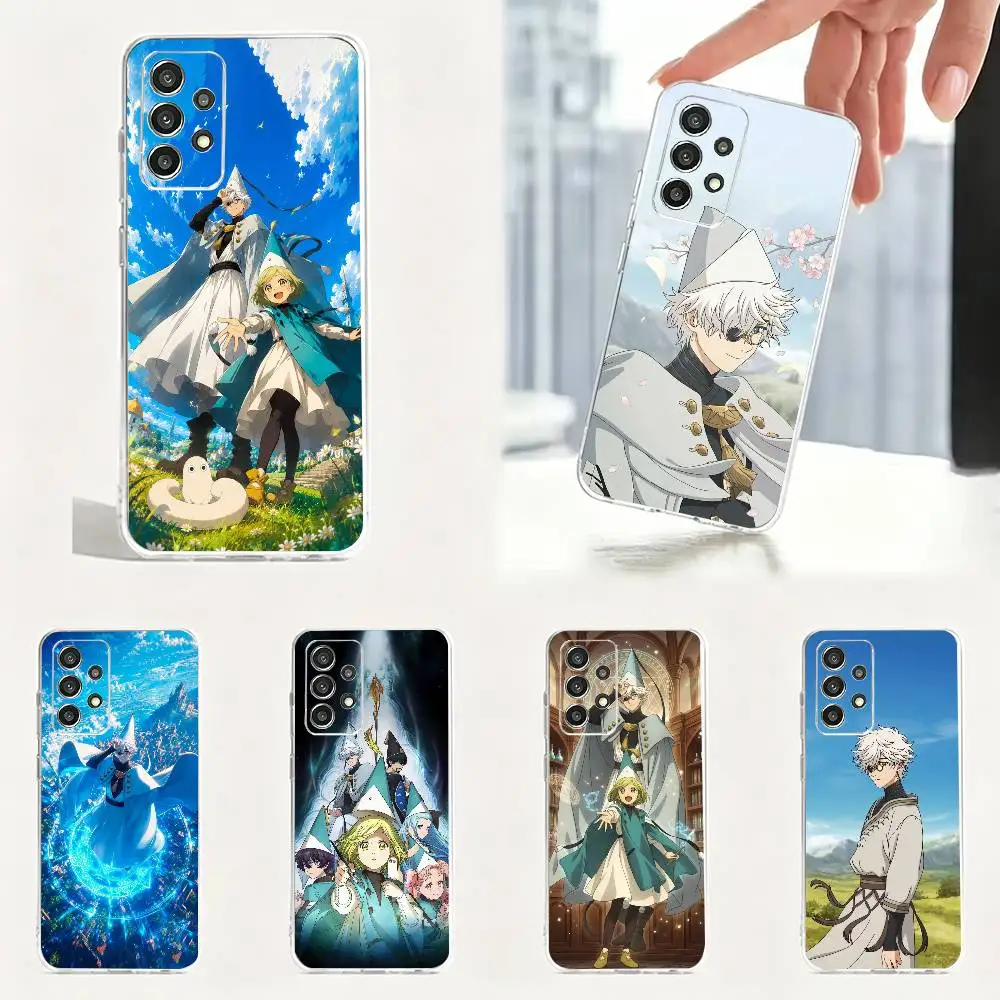 High Fantasy W-Witch Hat Atelier Phone Case Soft Transparent TPU Case For Samsung S25,S24,S21,S22,S23,S30,Ultra,S20,Plus