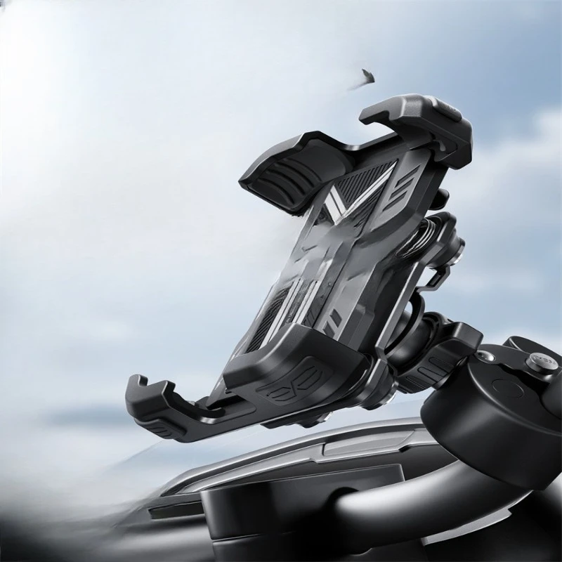 

Motorcycle mobile phone holder, electric battery, road riding, bicycle frame, shockproof.