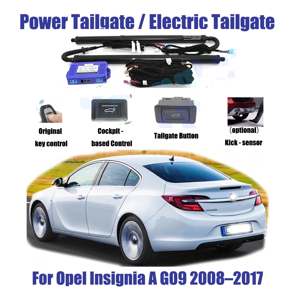 For Opel Insignia A G09 2008–2017 Car Automatic Lifting kit Opening Trunk Intelligent Electric Lift Tailgate