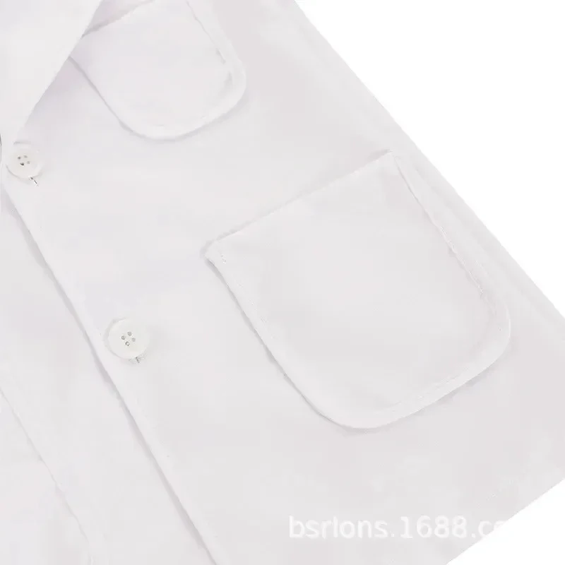 Costume de Grand Scientifique pour Garçons, Costume de Physicien Albert Einstein, Cosplay d'Halloween, Fête, Blouse de Laboratoire pour Enfants, Cravate Coszi