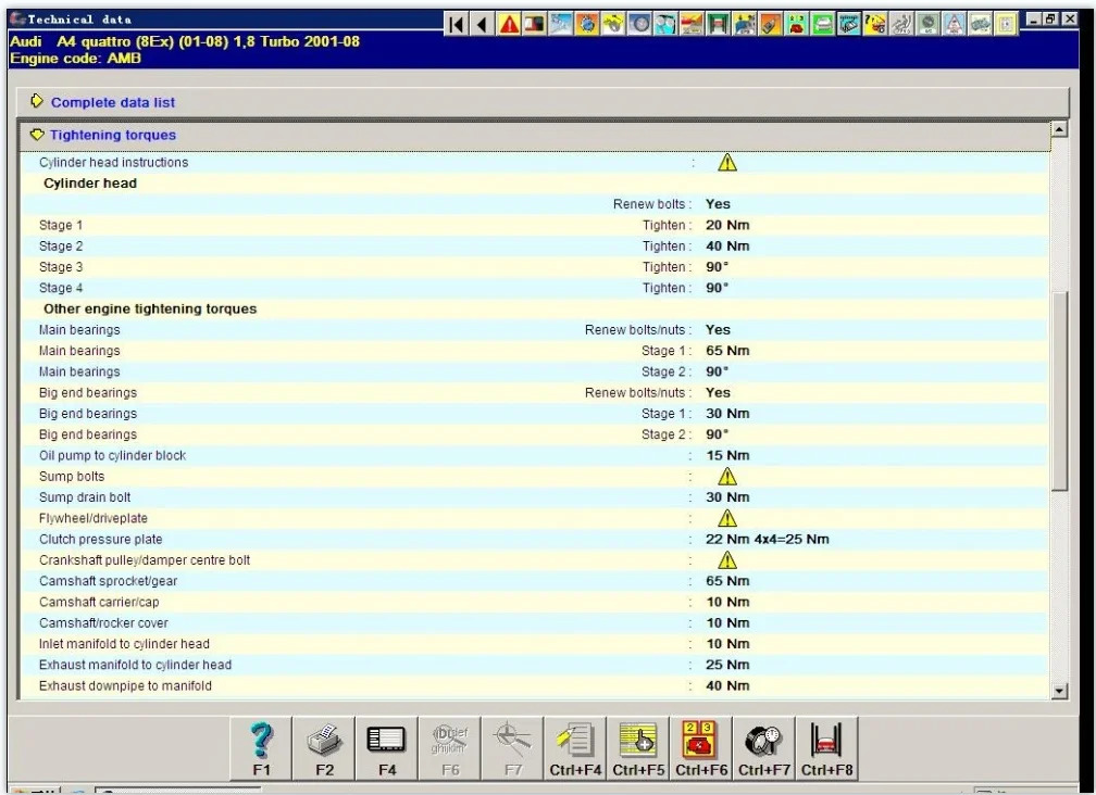 برنامج إصلاح السيارات Autodata ، الإصدار الأحدث للسيارات الأوروبي