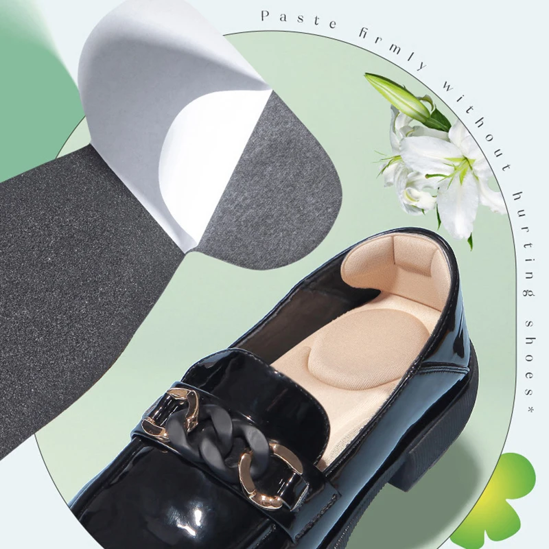 Memory Foam Insoles Women High-heel Shoes Insoles Anti-slip Cutable Insole Comfort Breathable Heel Protection Massage Shoe Pads image 5