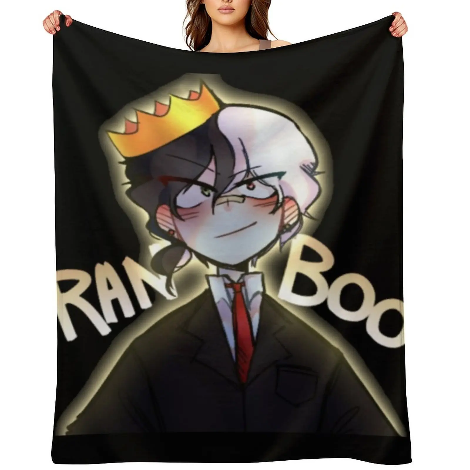 

Ranboo Throw Blanket Beach Retros Designers Luxury Brand Blankets