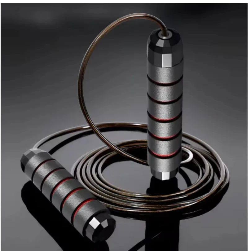 

The New Jump Rope Steel Wire Skipping Exercise Adjustable Jumping Fitness Workout Training Home Sport Equipment Tangle-Free