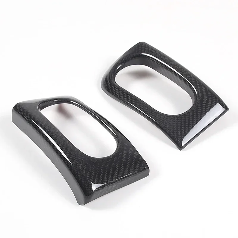 

For Chevrolet Corvette C6 2005-2013 real Carbon Fiber Car Dashboard Side Air Outlet Frame Cover Trim Sticker Car Accessories