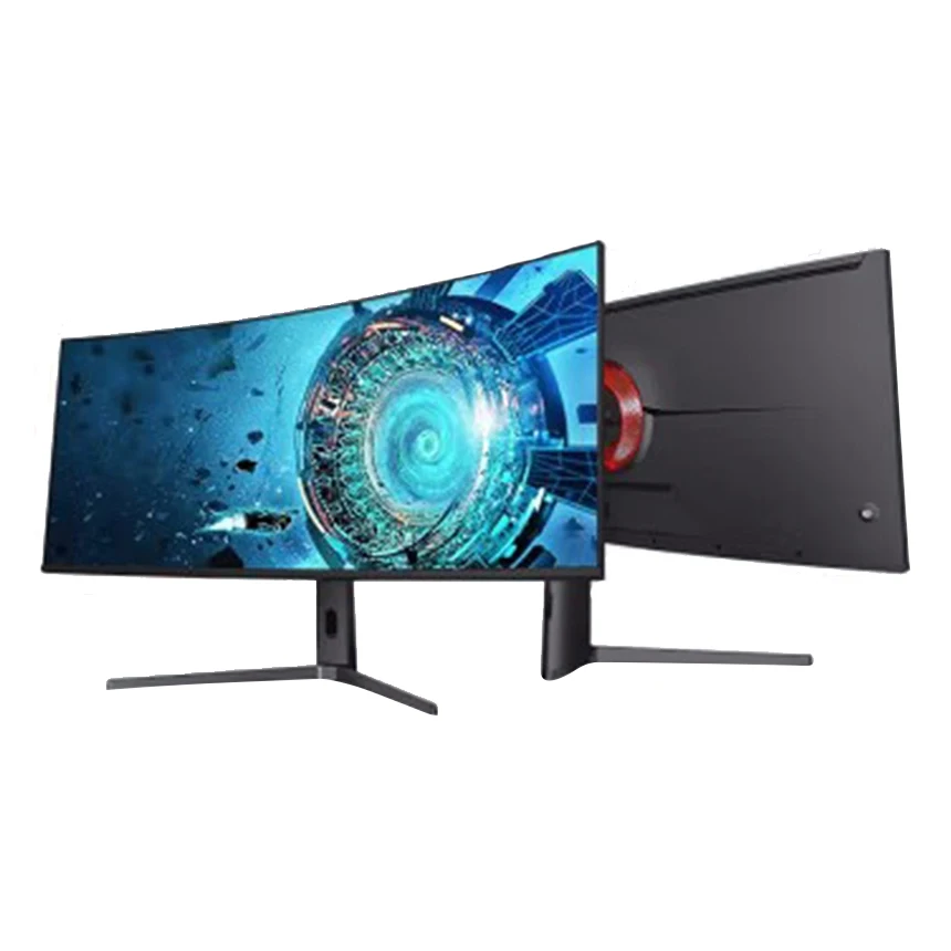 40-Inch Wide Curved 5K QLED VA Panel Gaming Monitor 144Hz Refresh Rate 21:9 Aspect Ratio with HD/DP Interface for Laptop PC