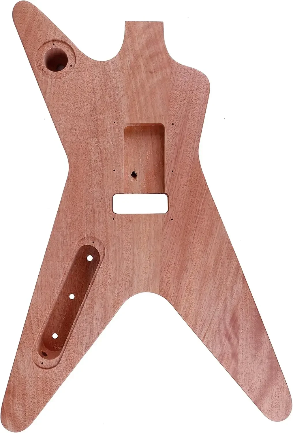 Jaymz DIY Electric Guitar Kits with Mahogany Body and Neck - ebony Fingerboard and All Components Included (ML)