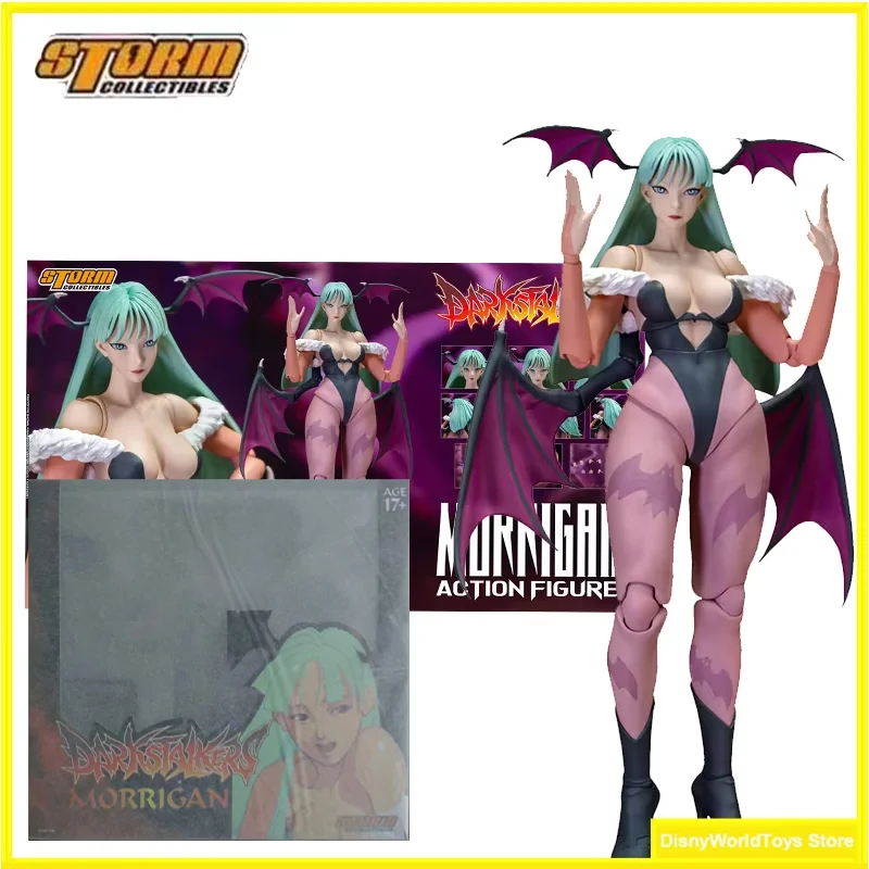 

100% Original Storm Toys Darkstalkers Morrigan Aensland In Stock Anime Action Collection Figures Model Toys