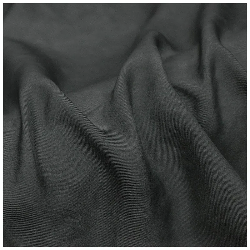 18 momme soil-dyed silk fabric twill dyed and stir-fried wide