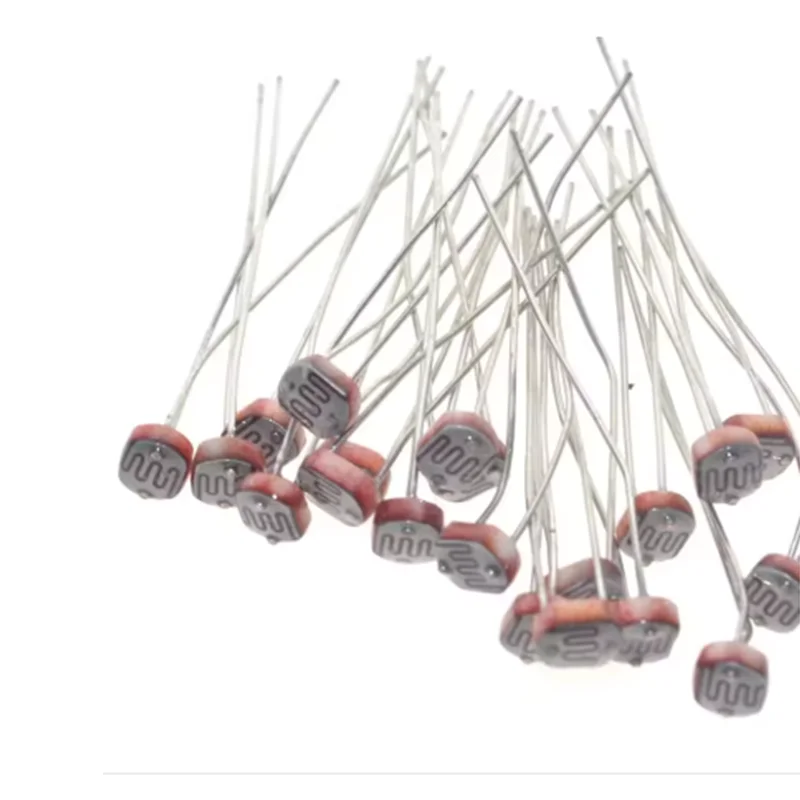 10 個 LDR 写真感光抵抗器光電フォトレジスタ 5528 GL5528 5537 5506 5516 5539 Arduino の DIY