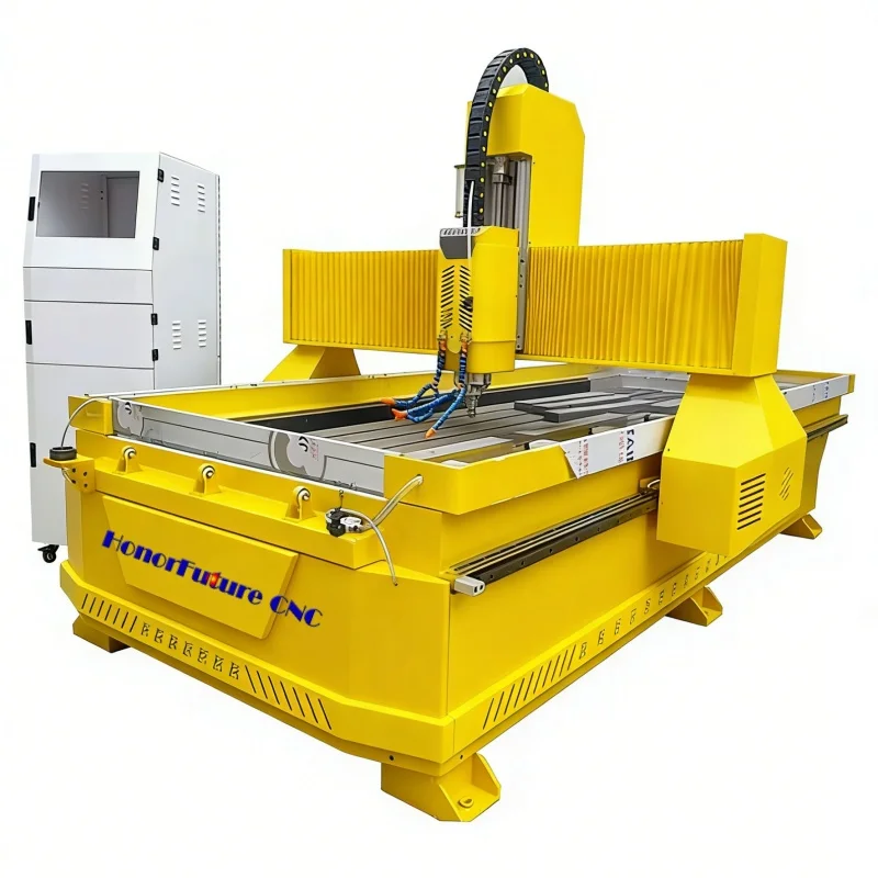 High Precision 3d Cnc Router Carving Milling Engraving Machine Stone Sculpture Marble Granite Processing 1325 1530 High Quality