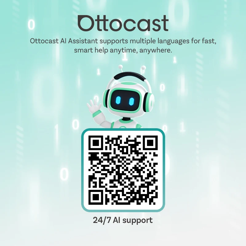 OTTOCAST P3 Otto AI Box CarPlay AI Box Kabelloses Android Auto Smart TV Box Auto-Zubehör für Benz Audi Kia Hyundai VW Toyota – Detail 1