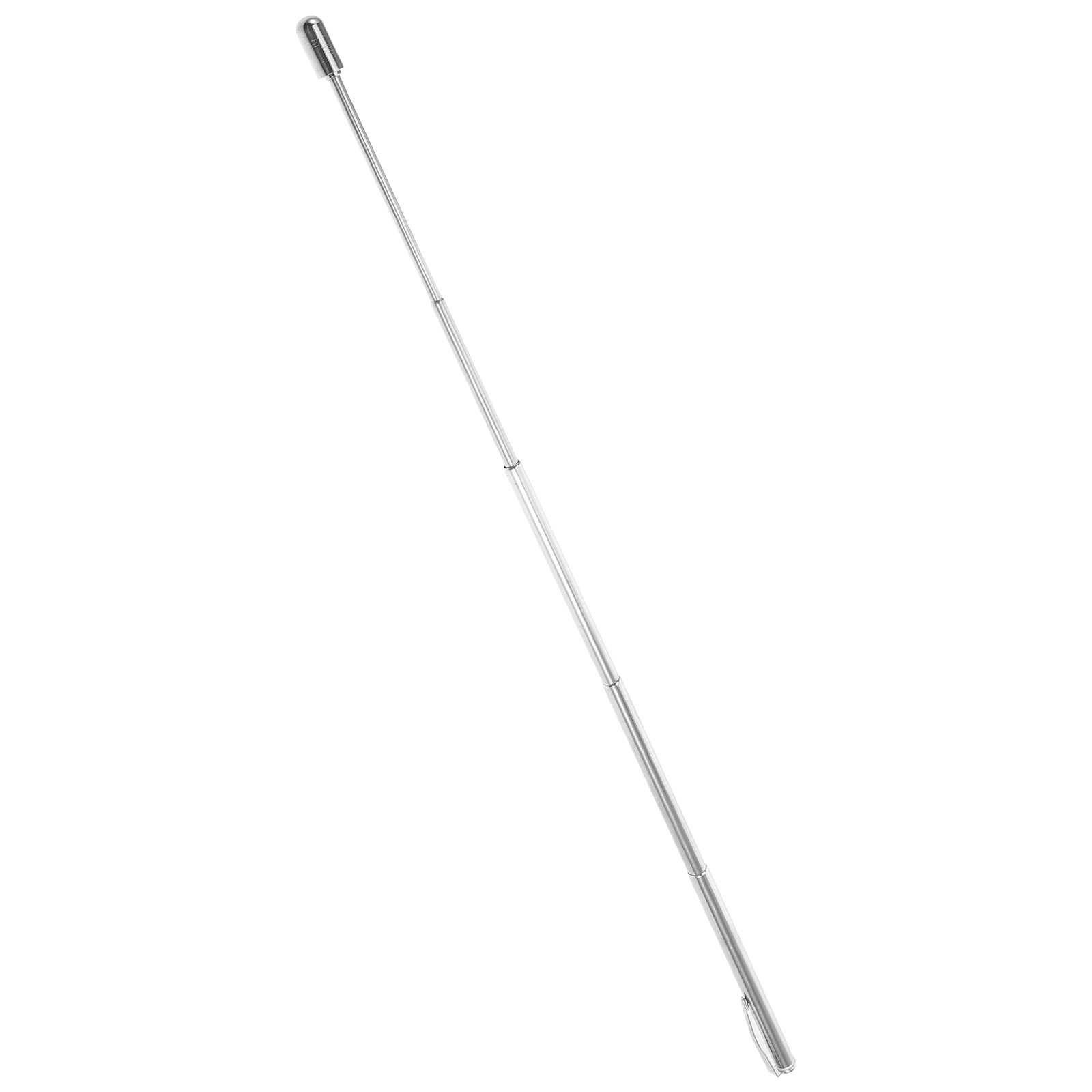 1 قطعة باتون قابل للسحب الفولاذ المقاوم للصدأ أداة إجراء خفيفة الوزن لأداء جوقة الأوركسترا أداة عصا إيقاع الموسيقى