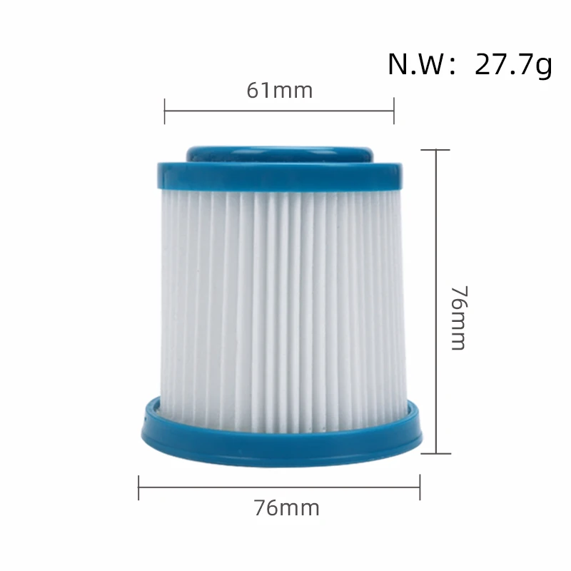 Aplique o filtro de substituição do aspirador de pó para blackdecker black decker vpf20 modelo smartech sem fio 90606058-01