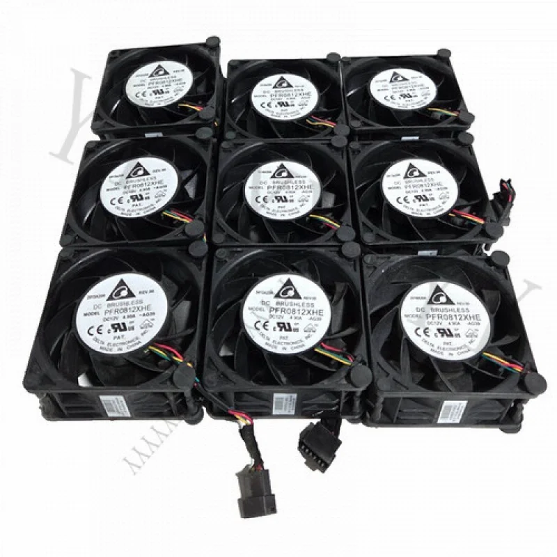 

for 9pcs Delta PFR0812XHE Fan Assembly 610110-001 DC Fans DC Axial Fan