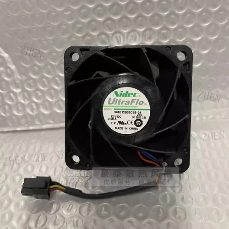 Y لـ NIDEC V60E12BS2CB5-08 DC12V 2.5A 4-Pin مروحة تبريد صامتة #1