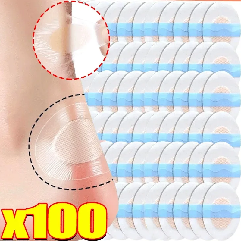 

1/100pcs Silicone Gel Shoes Stickers Pain Relief Patch Liner High Heel Sticker Feet Care Adhesive Hydrocolloid Pads Cushions